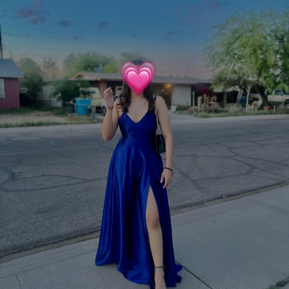 Navy blue Long dress